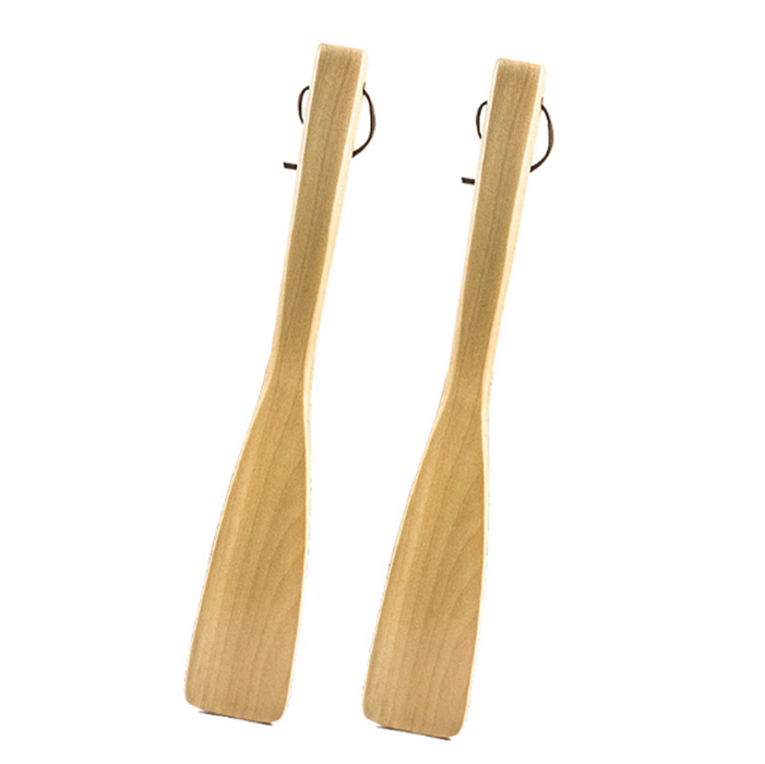 Skohorn Lys Træ 40 cm